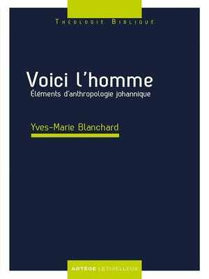 cover image of Voici l'homme